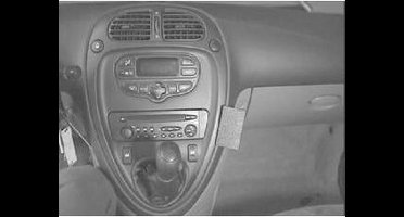Brodit ProClip houder geschikt voor Citroën Xsara Picasso 2000-2006 Angled mount
