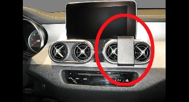 Brodit ProClip houder geschikt voor Mercedes Benz X-Klasse 2018 - Angled mount