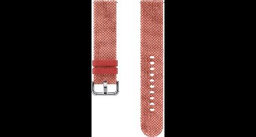 Samsung Kvadrat Band (20 mm) - Horlogebandje - rood - voor Samsung Galaxy Watch Active 1, 2