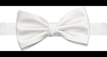 Profuomo klassiek witte strik zijde