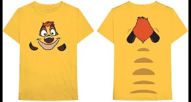 Disney The Lion King - Timon Heren T-shirt - M - Geel