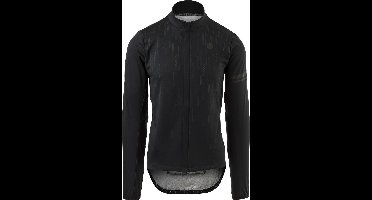 AGU Storm Breaker Winter Fietsjack Essential Heren HIVIS - Zwart - XXXL - Winddicht - Waterdichte panelen - Gevoerd - Reflecterend