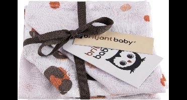 Briljant Baby Hydrofiel Monddoekje Africa Pink - 30 x 30 cm 3 stuks