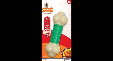 Nylabone Extreme kauwbot Double Action met baconsmaak - Voor de Krachtigste Kauwers - S/M/XL - X-Large