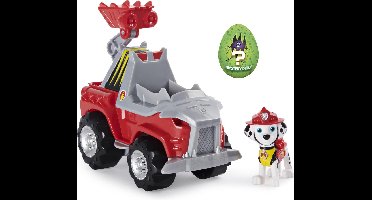 PAW Patrol Dino Rescue - Marshall met verrassingsdinofiguur - Speelgoedvoertuig met actiefiguur