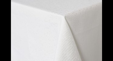 Damast tafelkleed, 'Rio Ivoor', De Witte Lietaer, 140x140cm/ Nappe de Table , 'Rio Ivoire', De Witte Lietaer