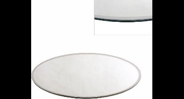 Spiegelplaat rond Ø 40cm afgeschuinde rand (1 st)