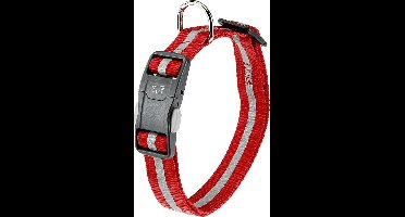 Ferplast club reflex C15/44 Hondenhalsband  Rood - 30-44 x1.5 cm