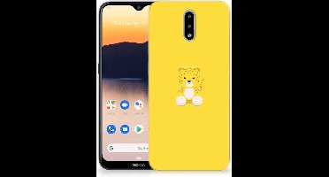 Nokia 2.3 Telefoonhoesje met Naam Baby Leopard