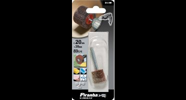 Schuurwiel, L = 20mm, diam = 20mm, 80 gr