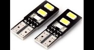 T10 -  4 LED - 5730 - double side lamp - 12 volt -  2 stuks