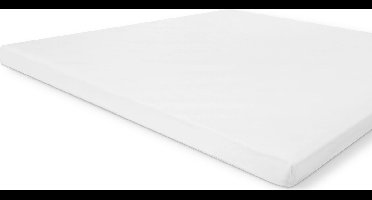 Byrklund Molton Hoeslaken Topper - Molton 140x200 - 80% Katoen / 20% Polyester - Wit