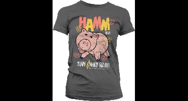 Disney Toy Story Dames Tshirt -S- HAMM Grijs