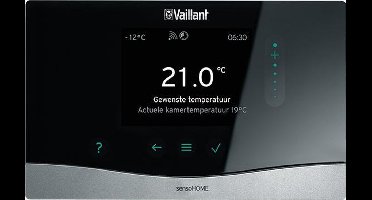 Vaillant draadloze sensohome VRT 380F klokthermostaat voor Vaillant CV ketel van 2007 of jonger