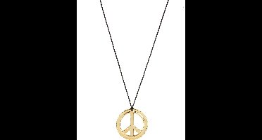 Vegaoo - Goudkleurig hippie halsketting