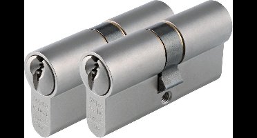 Ivana Urban Cilinderslot - Profielcilinder - SKG** - 60mm - 2 Stuks - Gelijksluitend