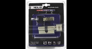 VEILIG veiligheidsprofielcilinder Expert R7 K30/30 SKG3, met knop