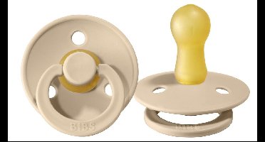 BIBS - Fopspeen natuurruber - Vanilla T2