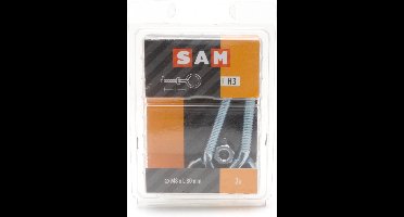 2x SAM Schroefoog metrisch + moer M8x80mm 816968 H3