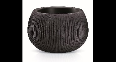 Prosperplast -BETON BOWL  / bloempot met inzet / Zwart