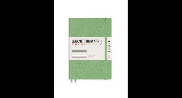Leuchtturm notitieboek medium pastel groen lijn - Notebook - 4004117569982