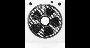 Boxventilator 3 Snelheden – 120 min Timer – Brede Luchtcirculatie – Compact & Stijlvol – Tristar VE‑5858