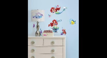 RoomMates Disney Prinsessen The Little Mermaid - Muurstickers - Multi