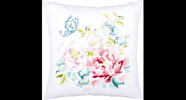 Borduurkussen kit Bloemenboeket II - Vervaco - PN-0150068