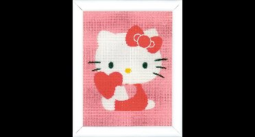 Penelope kit Hello Kitty met hart - Vervaco - PN-0155324