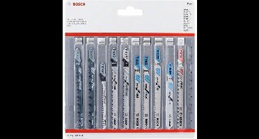 Bosch decoupeerbladenset ALL IN ONE, 10 st.