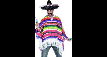 Poncho mexico , Multicoloured