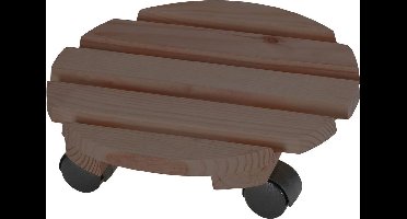 Plantentrolley Economy - ø 30 cm - Donker Gebeitst