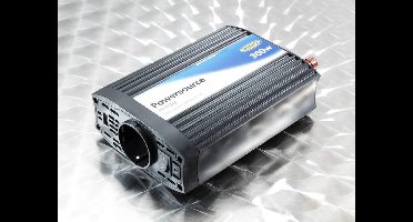 Ring Omvormer 12-230v 300 Watt 18 X 13 Cm Zwart