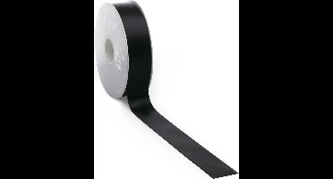 Taftband Stofband Zwart 25mm