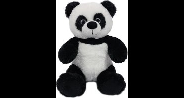 Panda 21 cm wit rond oog