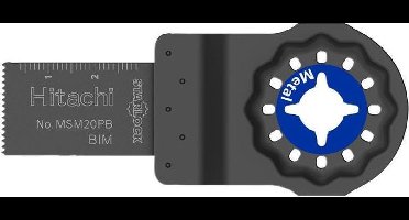 HiKOKI 782712 MSM20PB Multitool blad - Starlock - 20 x 30 x 0,7mm - Metaal (1st)