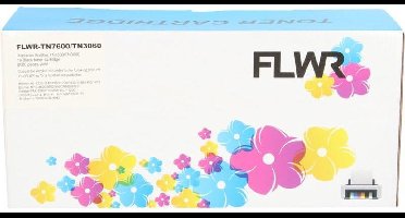 FLWR - Toner / TN-6600 / Zwart - Geschikt voor Brother