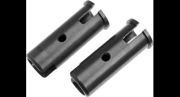 Team Corally - Front Wheel Axle - Chrome Steel - 2 pcs