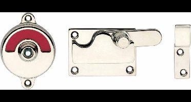 Intersteel WC-overslag vlak - Nikkel