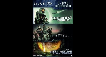 Halo box (Halo 4: Forward Unto Dawn, Halo: Nightfall, Halo: The Fall of Reach)