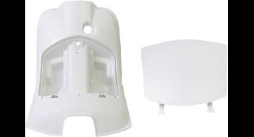 Binnenscherm+kap Vespa LX wit glans (Glad model)