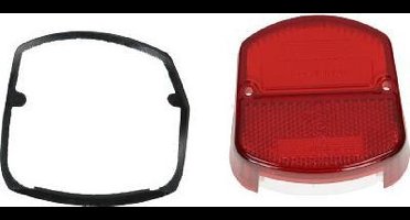 Achterlichtglas + rubber varkenssnuit Zundapp oude type model 517