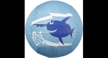 Beco Neopreen Strandbal Zeedieren Ø 15 Cm Blauw