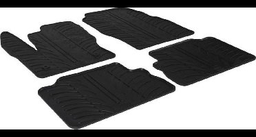 Gledring Rubbermatten passend voor Ford Kuga 2013-2016 (T profiel 4-delig + montageclips)