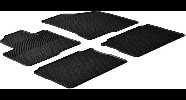 Gledring Rubbermatten passend voor Hyundai Santa Fe 2005- (G profiel 4-delig)