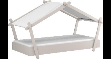 Lit 90x200 cm avec sommier inclus H129,7 cm - LODGE