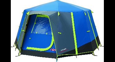 Coleman OctaGo tent - tent 3 persoons - festival tent - Blauw/lime