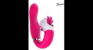 Teazers - Wheelie Vibe - Vibrator - Oplaadbaar - Vibrators voor Vrouwen en Mannen - Sex Toys voor Vrouwen - Vibrators - G-Spot Vibrator - Clitoris Stimulator - Roze