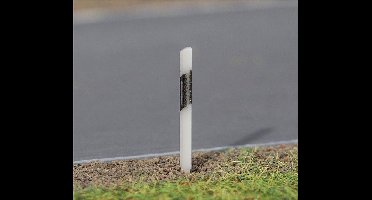 Faller Reflectorpaaltjes - 20 paaltjes voor modelbouwsets