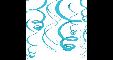 RIETHMULLER - Set blauwe decoraties